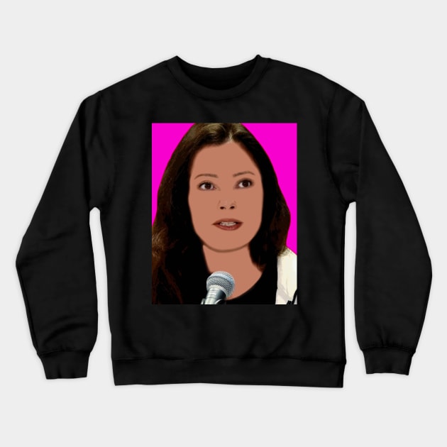 fran drescher Crewneck Sweatshirt by oryan80